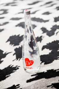 Diane von Furstenberg 2013 evian Limited Edition Bottle