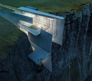 ICELAND CLIFFSIDE RETREAT by Alex Hogrefe
