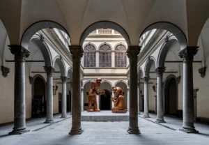 The Message by KAWS at Palazzo Strozzi